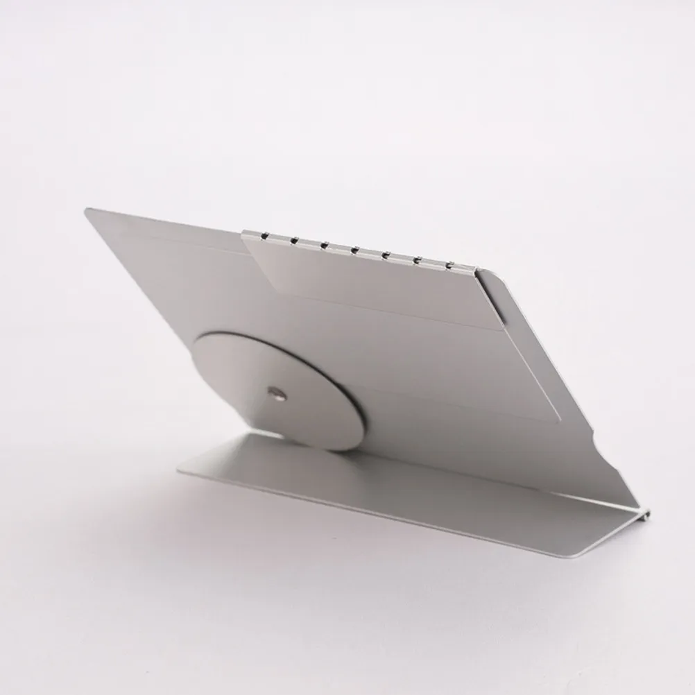 

1 шт., мини-металлический календарь, алюминиевый ультратонкий легкий настольный органайзер, ежегодный календарь для дома, офиса, школы