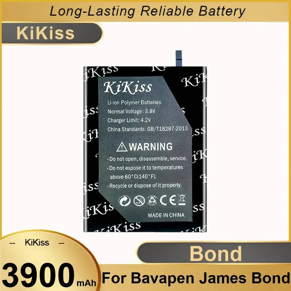 

Высокопроизводительная надежная сменная батарея 3900 мАч для мобильного телефона Bavapen James Bond