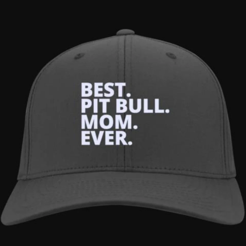 

Best .Pit Bull . Mom. Ever Baseball Caps - Adjustable Cap - Printing - Printed Hat