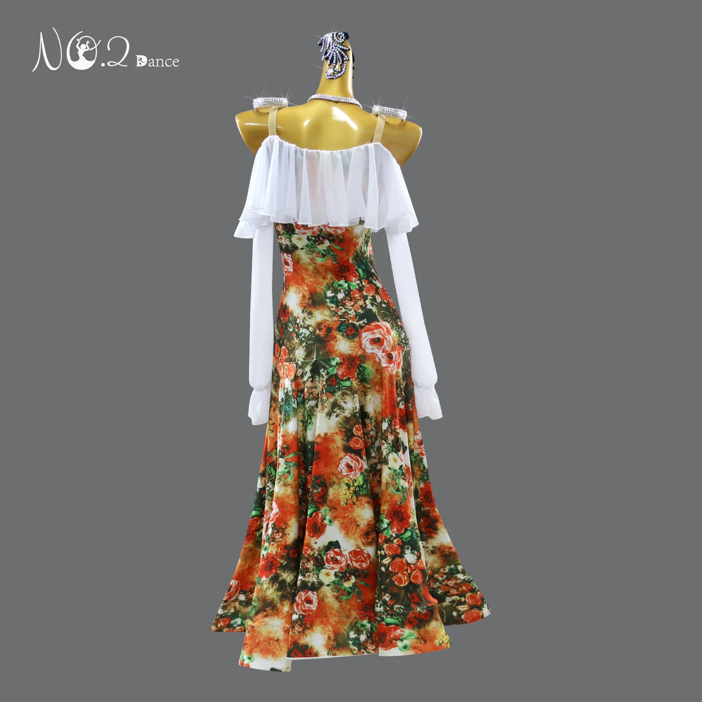 

Modern Dance Costume Girls Competition Outfits Ballroom Dresses Waltz Kpop Stage Clothes Womens Evening Adult Carnival Dancewear