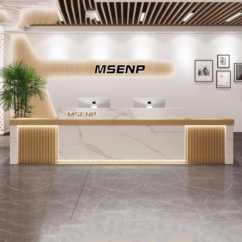 

Premium Modern Reception Desk Premium Luxury Italian Creative Reception Desks Glamour Storage Theke Empfang Office Furniture