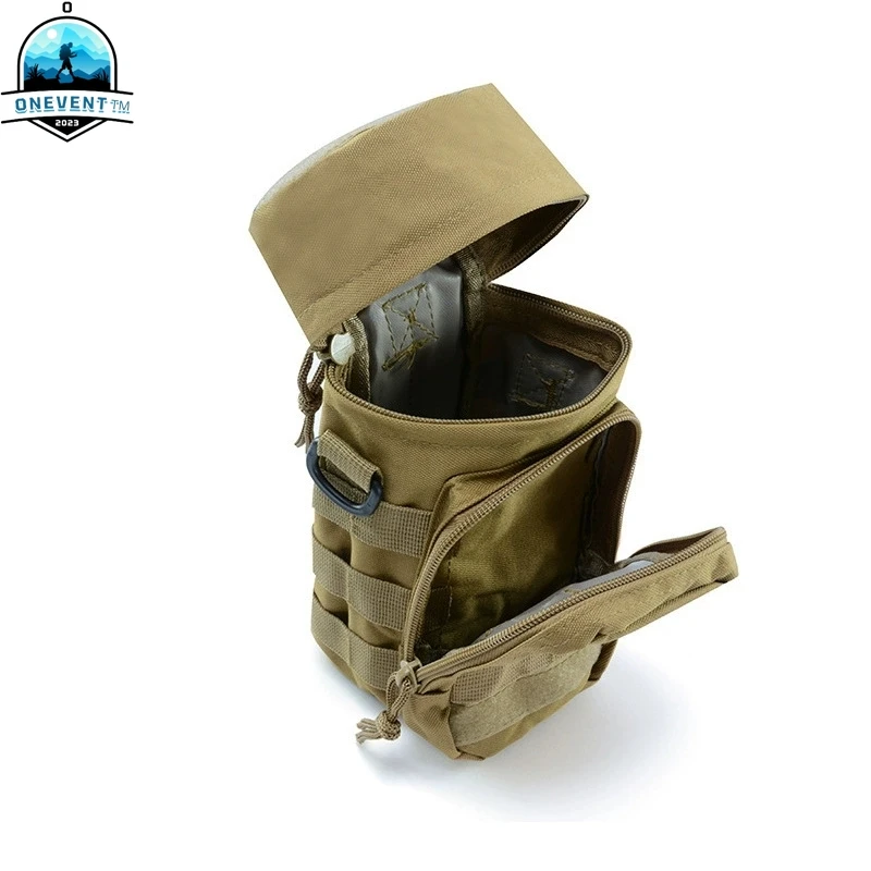 

Outdoor Kettle Molle System Can Be Waist Hanging Large Water Bottle And Kettle Tactical External Frink Bag