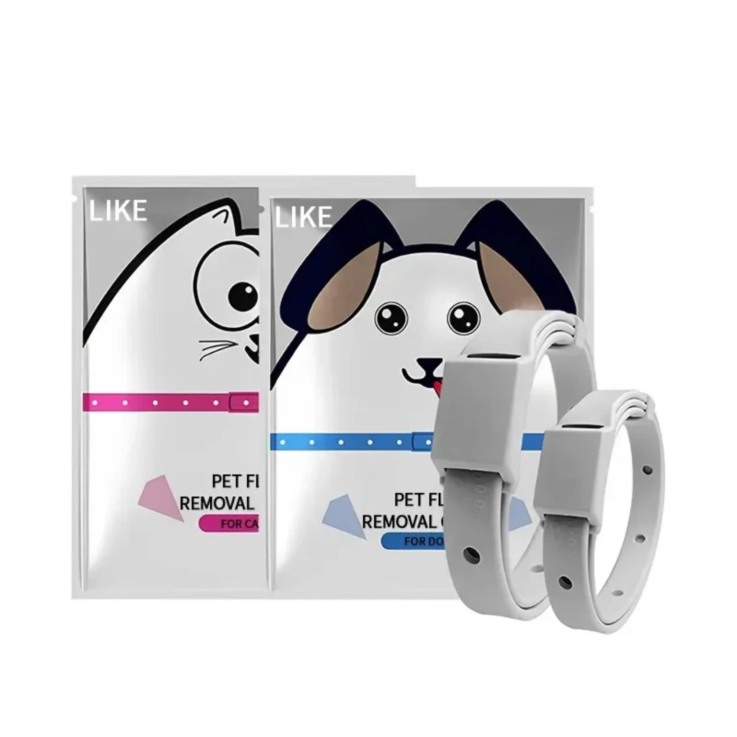 Reliable and Highly Effective Waterproof Flea and Tick Prevention Collars for Dogs and Cats - Protecting Puppies and Kittens wit