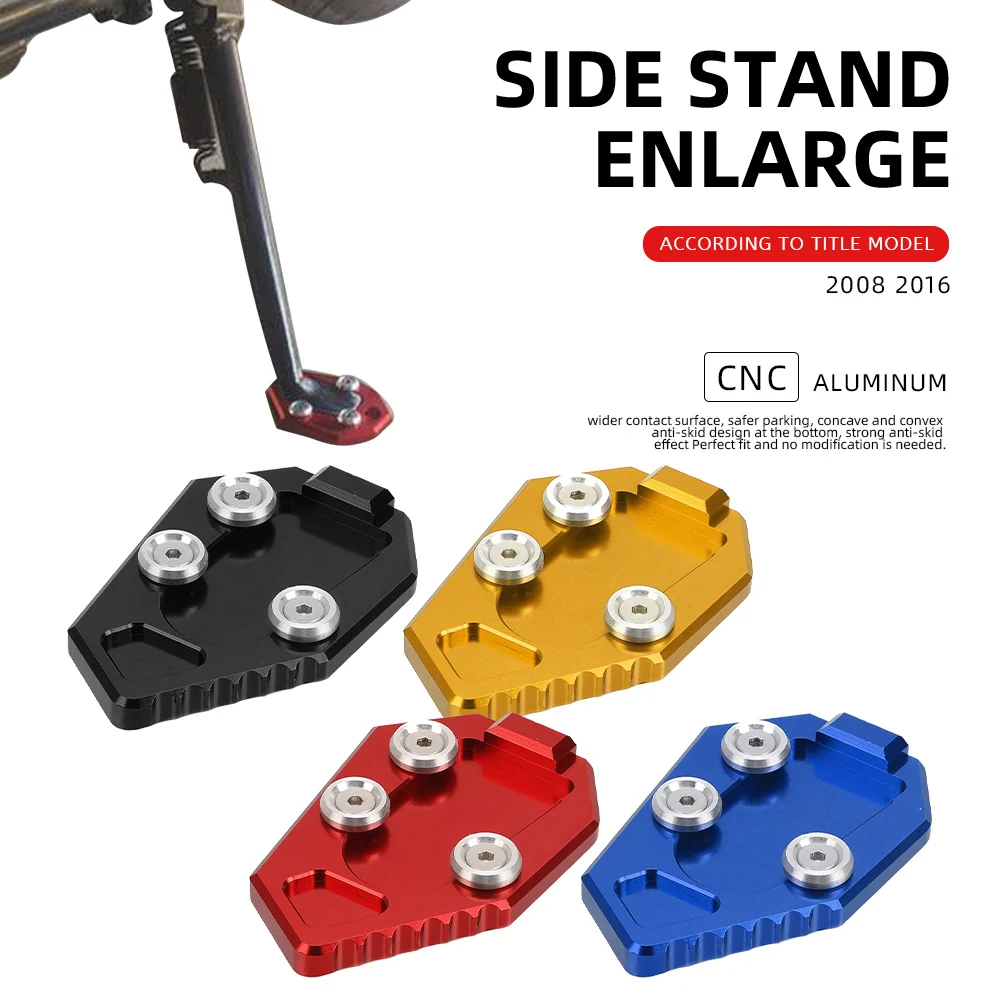 

For HONDA CB1000R CB 1000R CB1000 R 2008-2012 2013 2014 2015 Motorcycle Foot Side Stand Extension Kickstand Support Plate Base