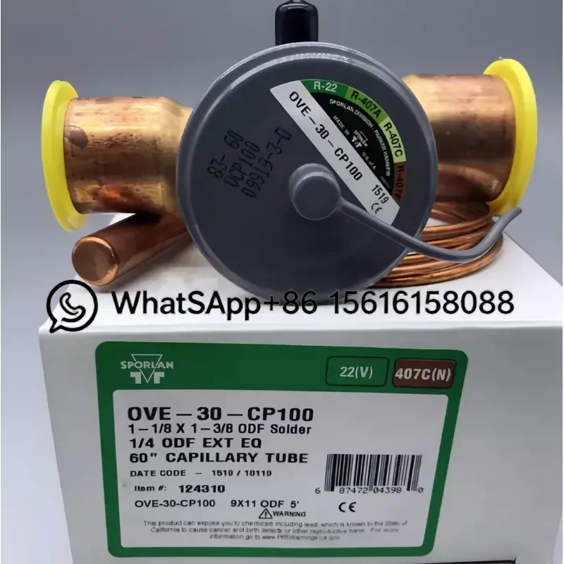Original SPORLAN Expansion Valve VVE-100-CP100 OVE-70-CP100 40 OVE-55-CP100   OVE-90-CP100 AC