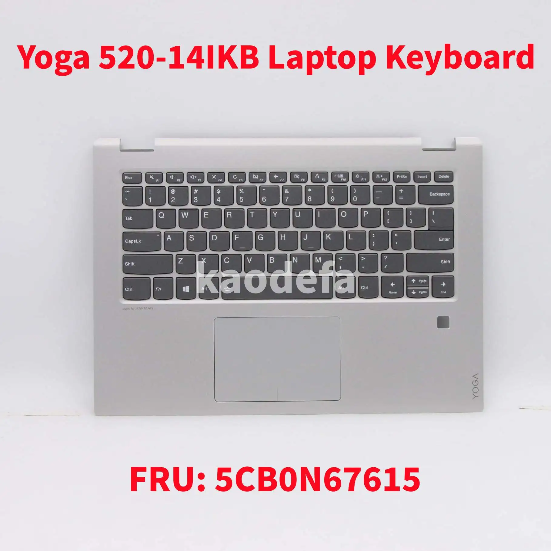 For Lenovo ideapad Yoga 520-14IKB Laptop Keyboard FRU: 5CB0N67615