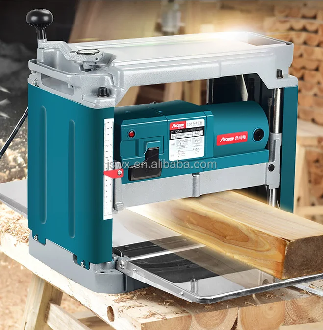 Wood Thickness Planer Machine  Portable 12inch Electric Tool Wood Planer Woodworking Wood Machine Planer