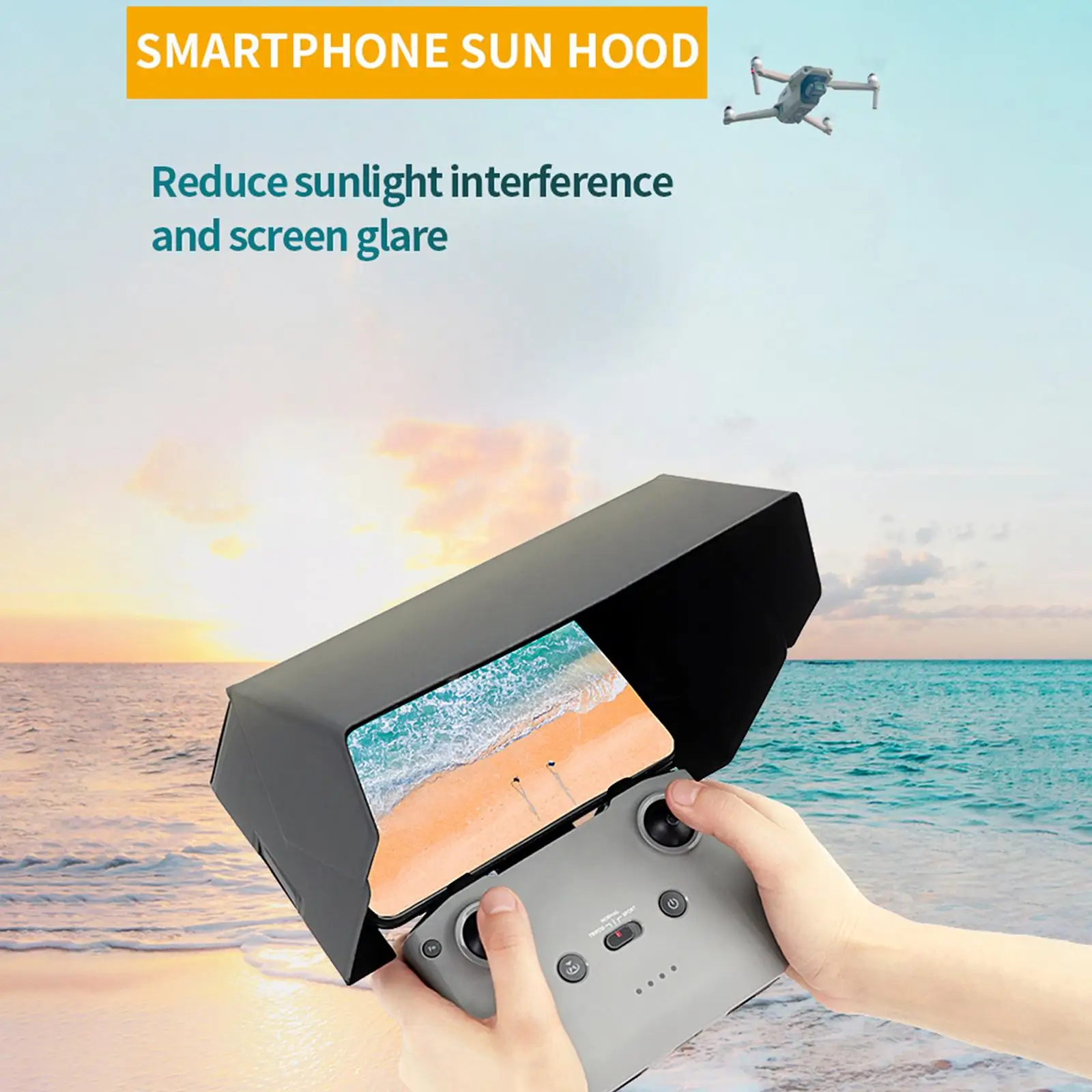 Foldable Sun Hood Protection for DJI Mini 3PRO Air2 Controller Accessories