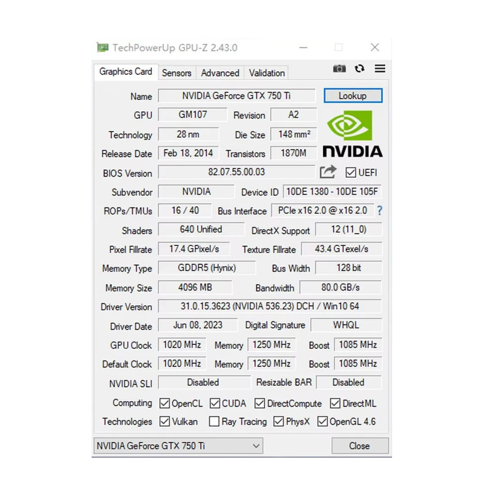 SOYO GTX750 4G DDR5 Graphics Card 128bit Single Fan DVI+HDMI+VGA PC Gaming Video Card 28NM Desktop NVIDIA PCIE2.0*16 640 Unified view 2