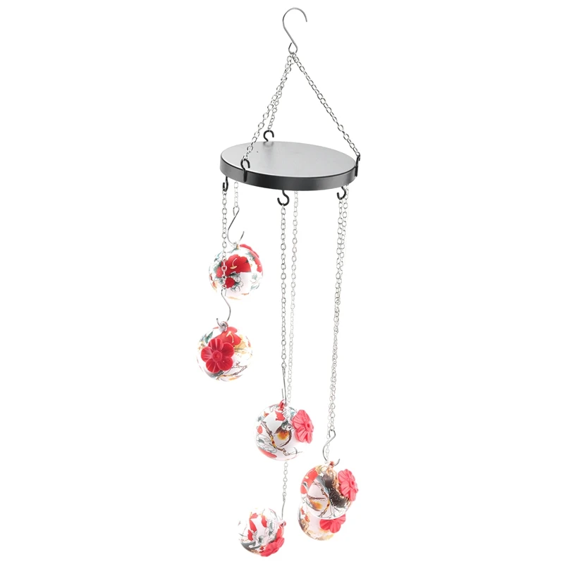 Life Charming Bird Feeders Courtyard Wind Chimes For Outdoors Hanging Ant And Bee Proof,Never Leak