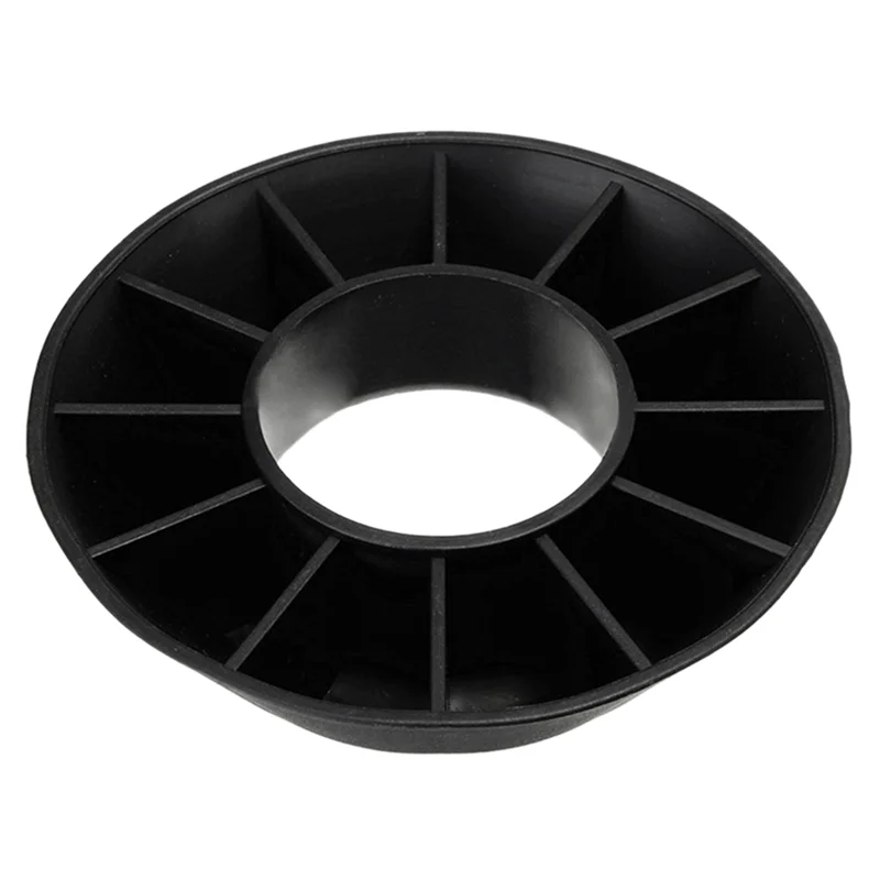 6X Tempat Bola, Tempat Pajangan Plastik Rugby Sepak Bola Basket, Hitam-B60B