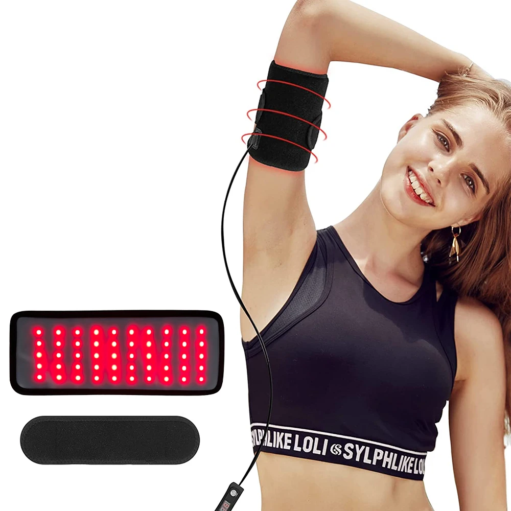 Therapy Belt LED Infrared Lamp &Red Light Therapy Pad For Relaxing Muscle Inflammation Improve Circulation Knee Relief