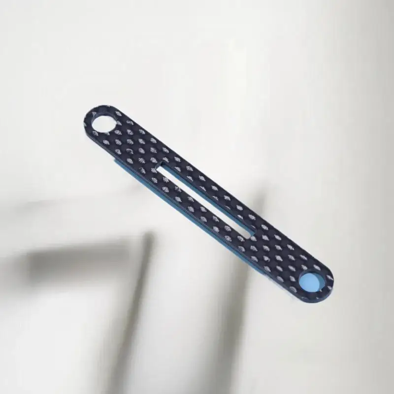 أجزاء الترقية النهائية - عمود تثبيت الجسم من ألياف الكربون لـ Tamiya TT02 XV01 XV02 1/10 RC؛ عضو متقاطع أمامي خلفي غير مرئي #3