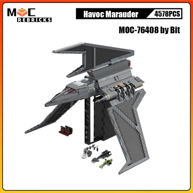 

MOC Space Wars Classic Movie Building Block Marauder Attack Shuttle Collector Expert DIY Assembly Model Bricks Toys Kid Gifts