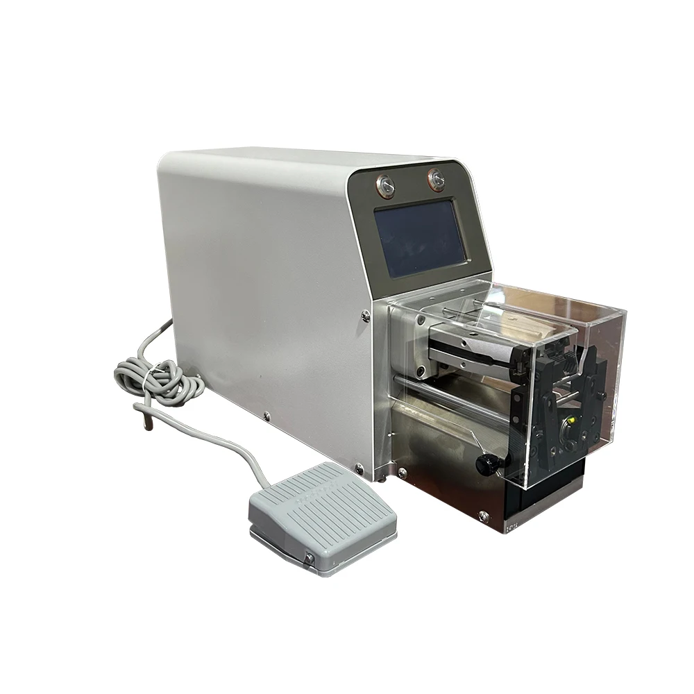 Sinrad SR-B745 Support Data Storage Touch Screen 4-Layer Max 45mm Stripping Length Electric Wire Cable Jacket Stripping Machine