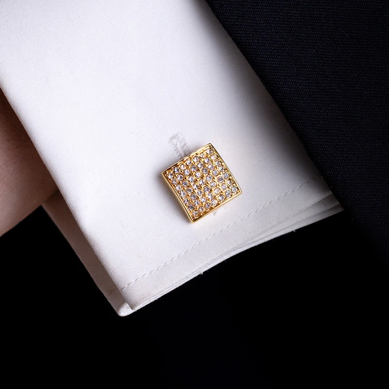 KFLK Jewelry french shirt cufflink for mens designer Brand Cuffs link Button High Quality Luxury Wedding male