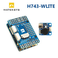 MATEK MATEKSYS H743-WLITE Flight Controller Built-in STM32H743VIH6 OSD Blackbox 2-6S LiPo Buzzer For FPV Fixed Wing Drone