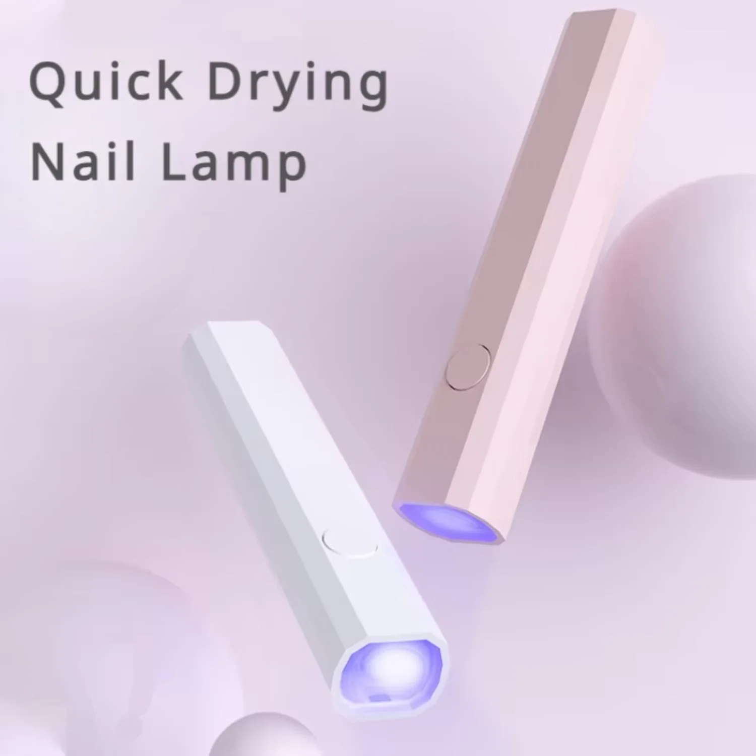 

휴대용 미니 네일 램프 젤 광택제, 빠른 건조 손전등 펜, USB 네일 드라이어 기계, UV LED 네일 램프