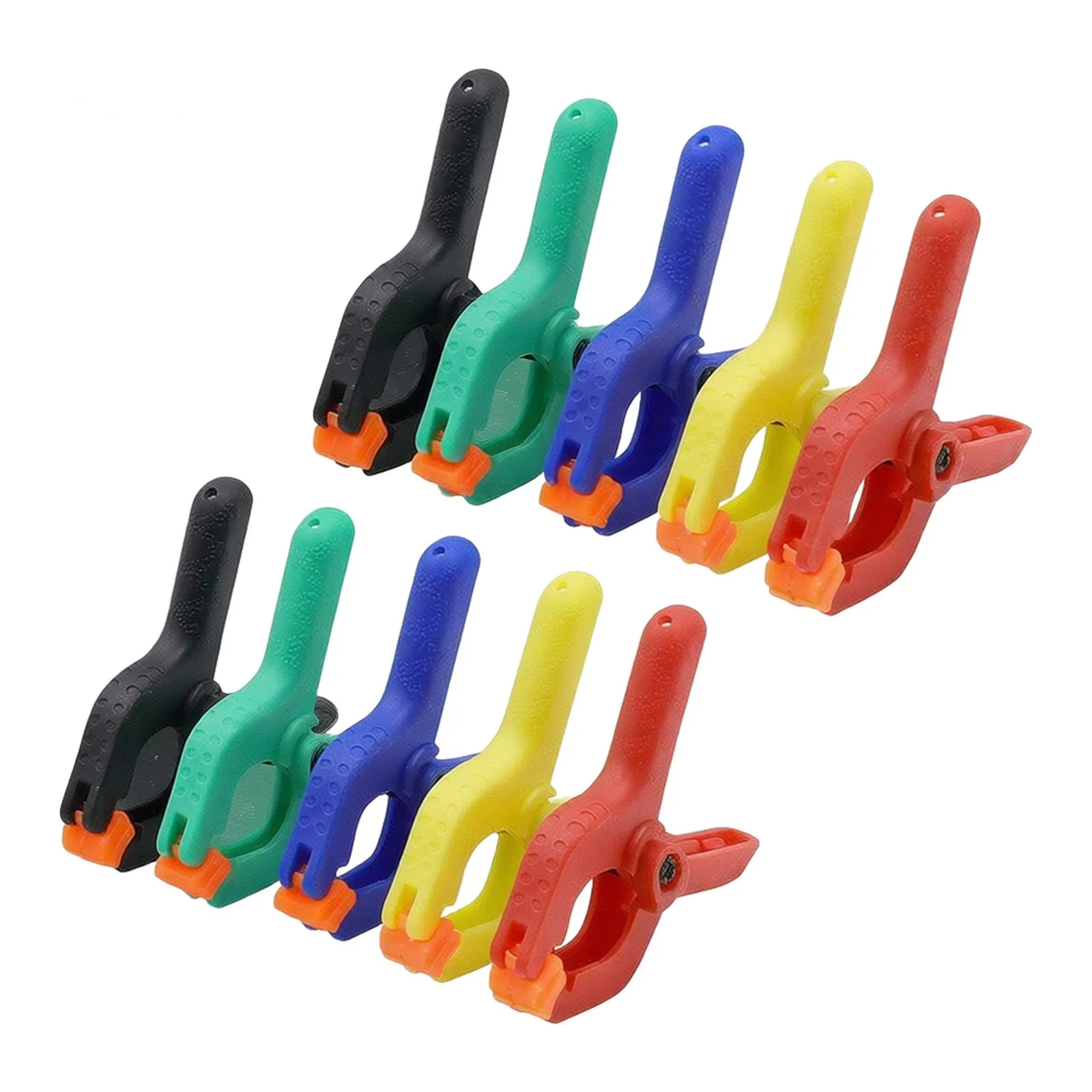 10pcs Spring Clips for Woodworking Photography Backdrops Craft Projects Clamping Gluing and Holding Tasks for Home Workshop Use