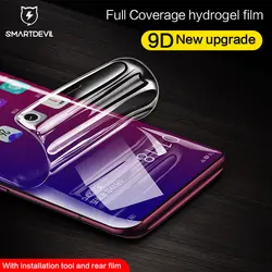 Osłona ekranu SmartDevil do OPPO Realme 11 Pro + 10 Pro Reno 10 Pro Reno6 Pro znajdź X5 przezroczysta folia hydrożelowa pełna osłona miękka folia