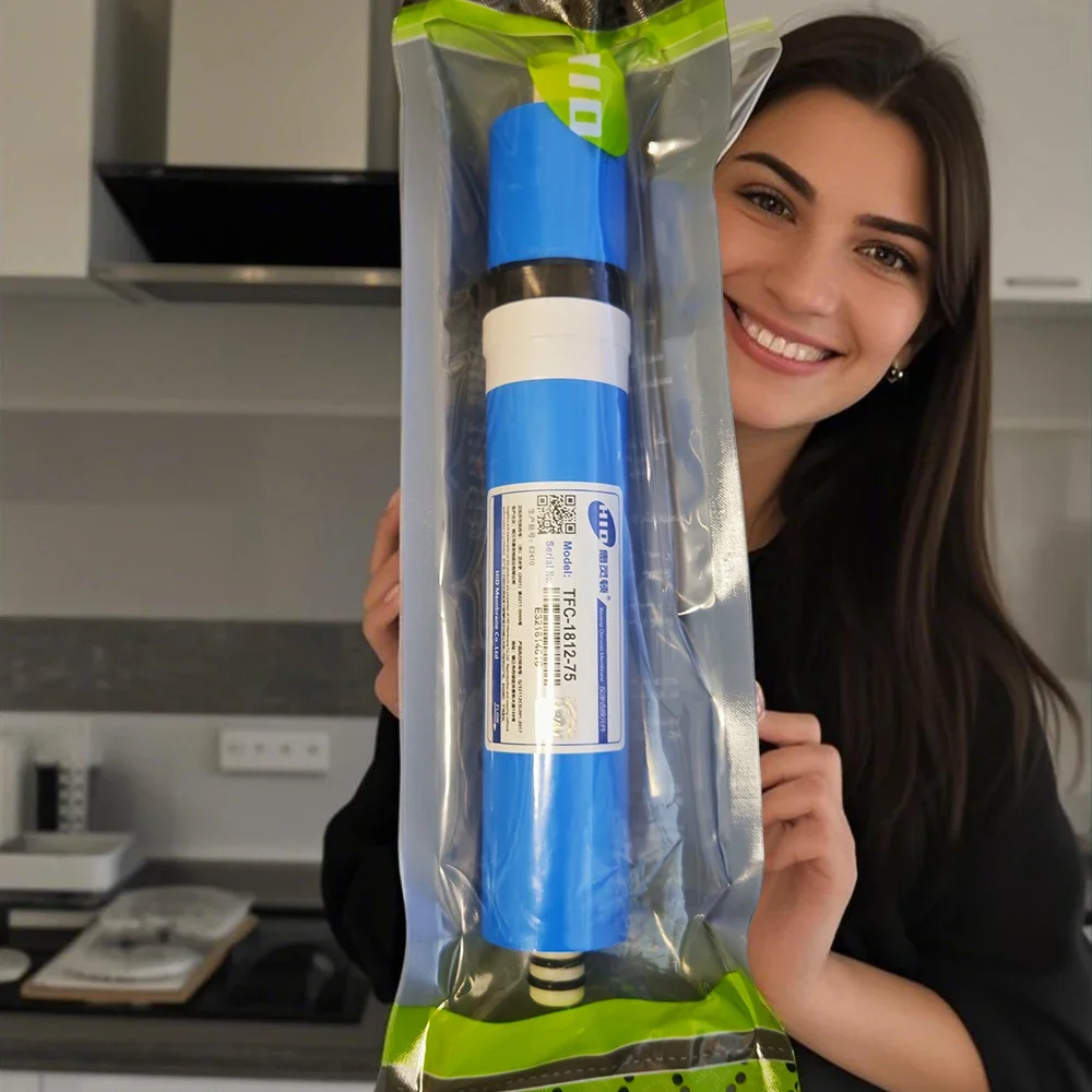 HID TFC 1812-75GPD RO Membrane for 5-Stage Water Purifier Reverse Osmosis System NSF/ANSI Certified