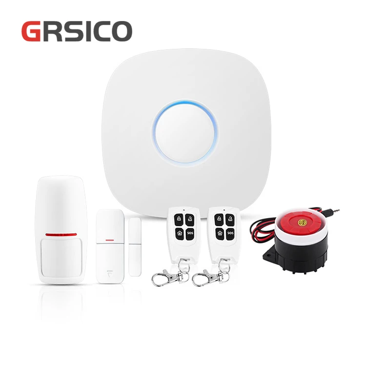 Conjunto de alarma de seguridad inteligente para el hogar, intercomunicador bidireccional, 4G, compatible con alarma, SMS, guardias de seguridad profesionales, novedad de 2022