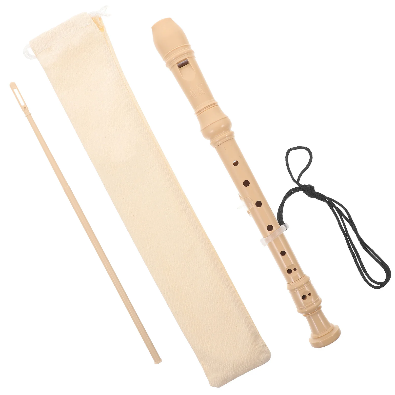 

1 Set 8-Hole Recorder Soprano Wind Instrument For Beginners Plastic Clarinet Student Practice Portable Musical Instrument