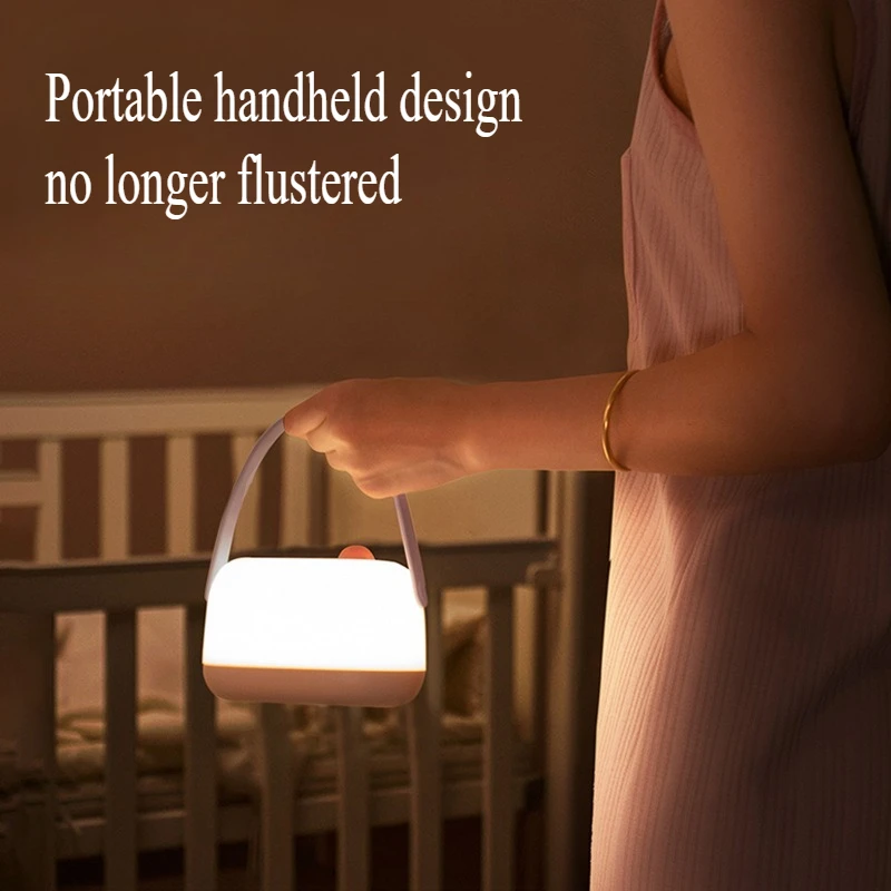 Modern Minimalist Design Mother and Baby Night Light Bedside Children's Sleeping Light Charging LED Night Light