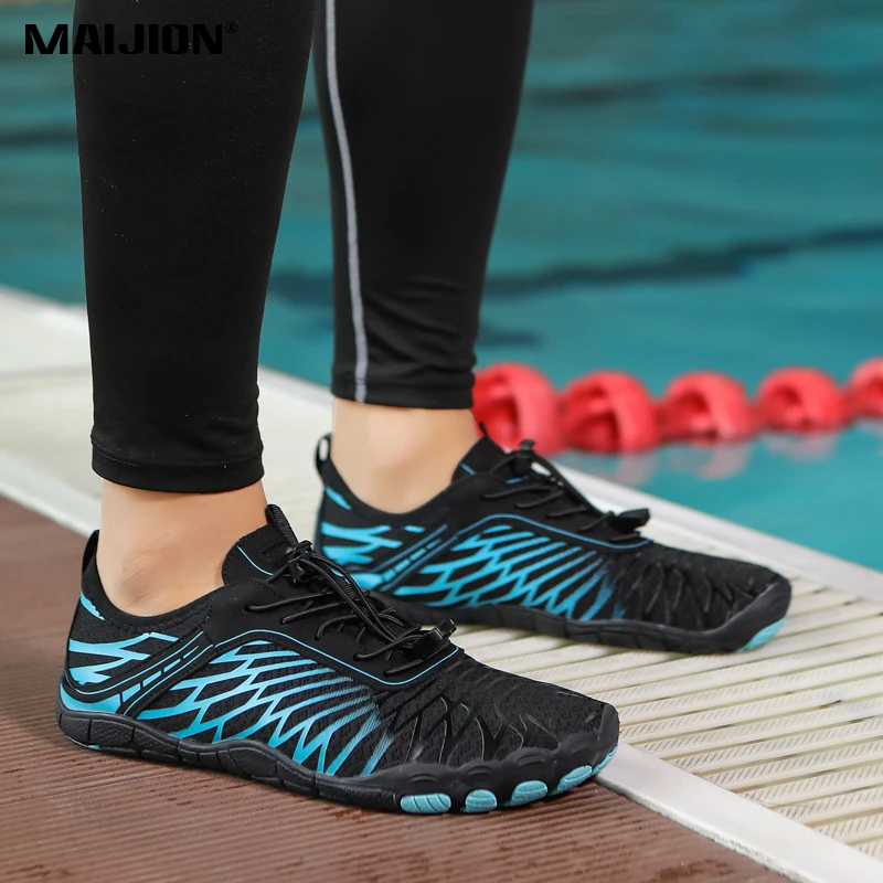 Quick Dry Men's Beach Aqua Shoes Breathable Women Barefoot Water Shoes Outdoor Trekking Surfing Swimming Wading Sneakers