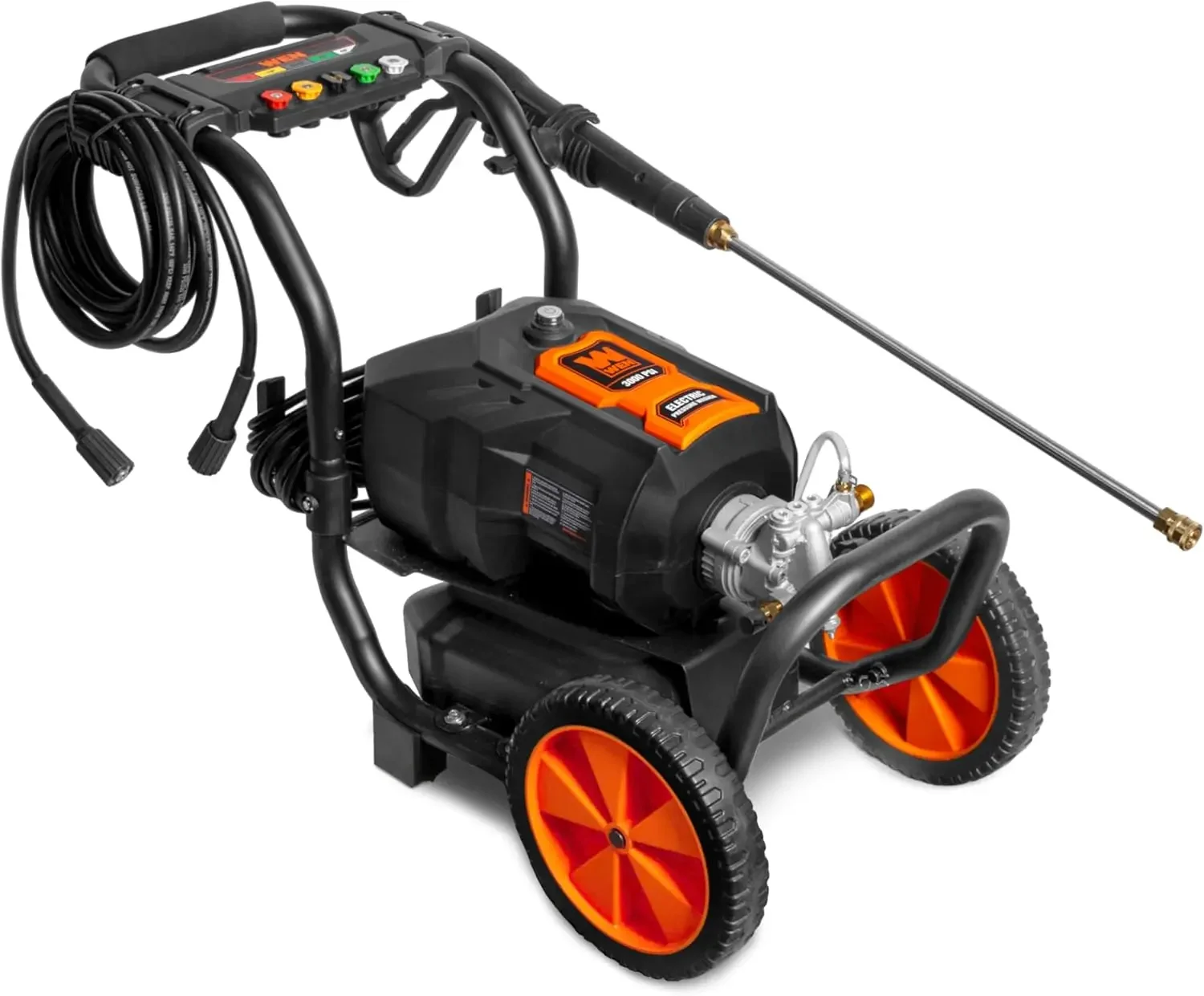 3000 PSI Brushless Electric Pressure Washer, 2.0 GPM with Onboard Detergent Tank (PW3000E)