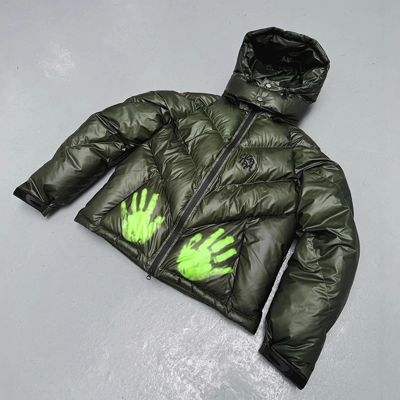 2025otoño invierno grueso cálido Mertra abajo abrigos hombres mujeres moda personalizada tendencia marca Mertra chaqueta acolchada de algodón