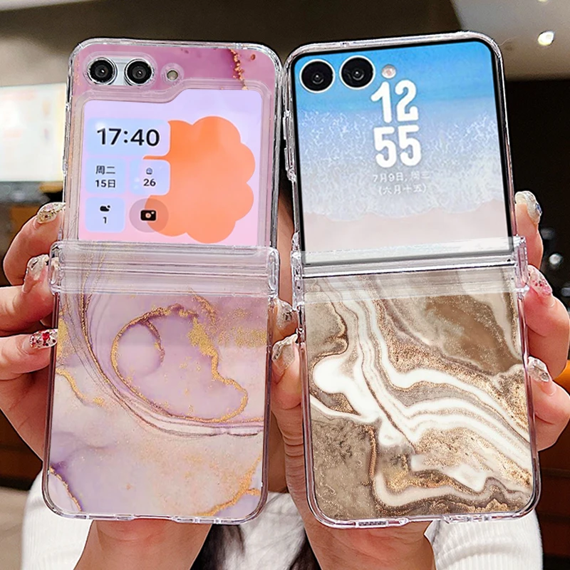 Marble Pattern Phone Case For - Phone Cases Z Fold 4 评论和价格