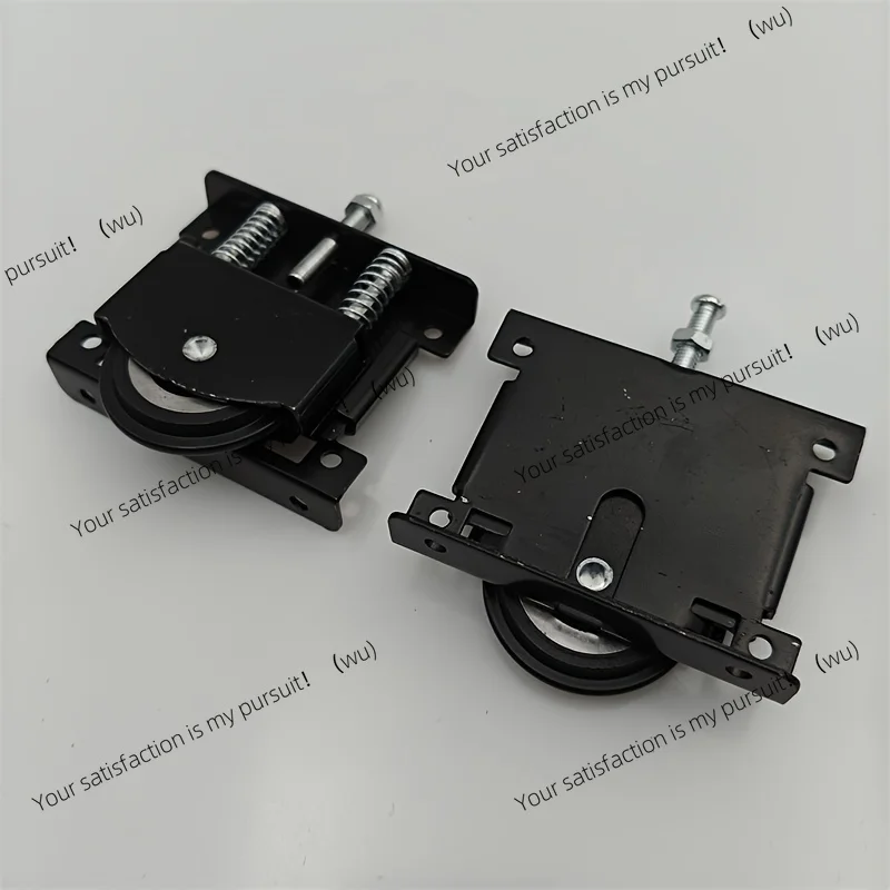 Quiet Glide Sliding Door Roller Metal Plastic Adjustable with Spring-Loaded Nylon Ball Bearing wheel for Closet Doors view 6