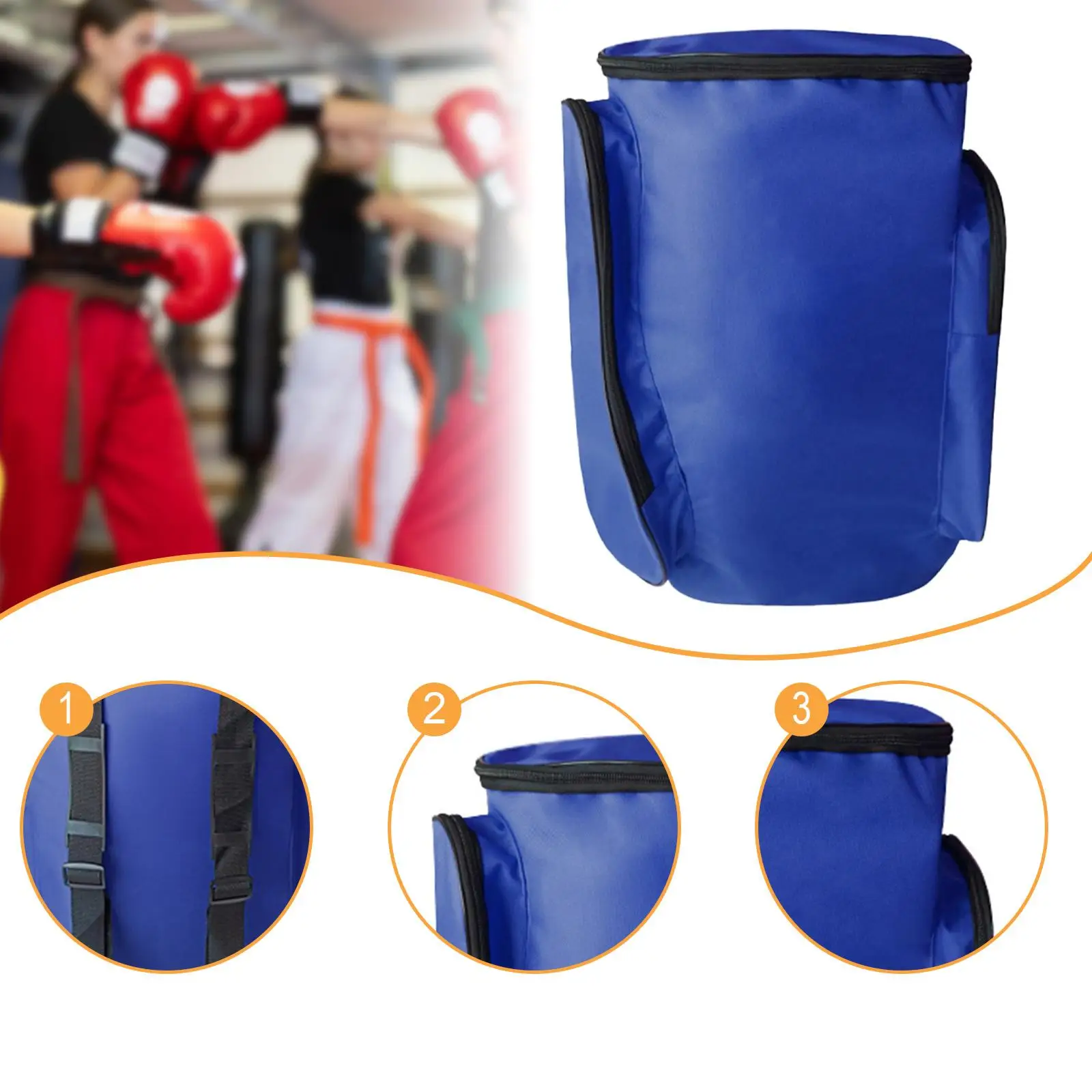 

Taekwondo Bag Large Capacity Gym Backpack Sports Sackpack Waterproof Polyester Fitness Bag for Martial Arts Training Men Women