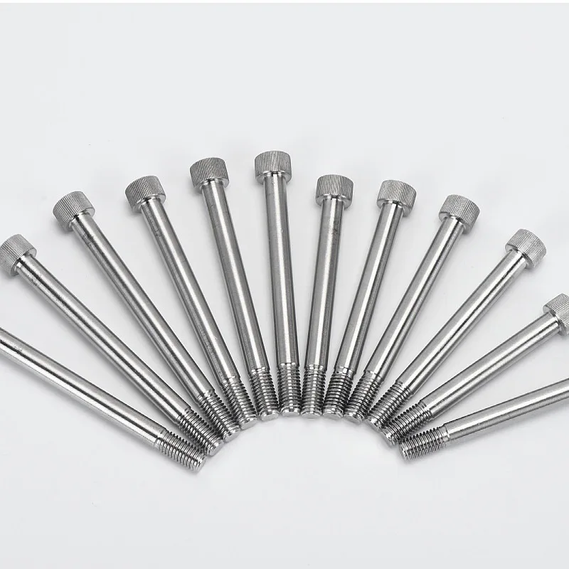 1pc 304 Stainless Steel Extra Long Half Thread Hex Socket Head Cap Screws M6 M8 M10 M12M16M18M20 Partial Thread Allen Head Bolts