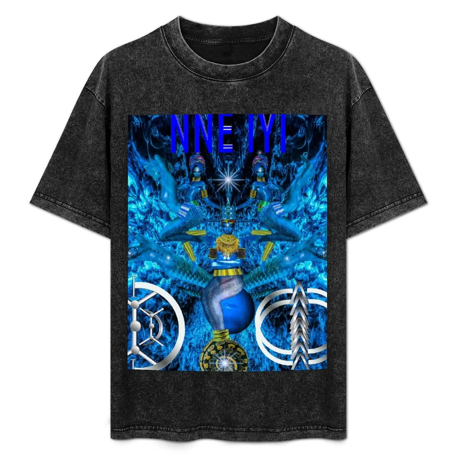 

NNE IYI / EZENWANYI By SIRIUS-UGO-ART T-Shirt Performance Workout Short Sleeve Tee