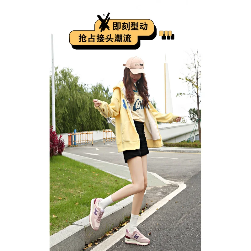 

2025 New Breathable Lightweight Comfortable High-Quality Women's Sports Shoes Running Training Shoes Casual Shoes for Big Kids