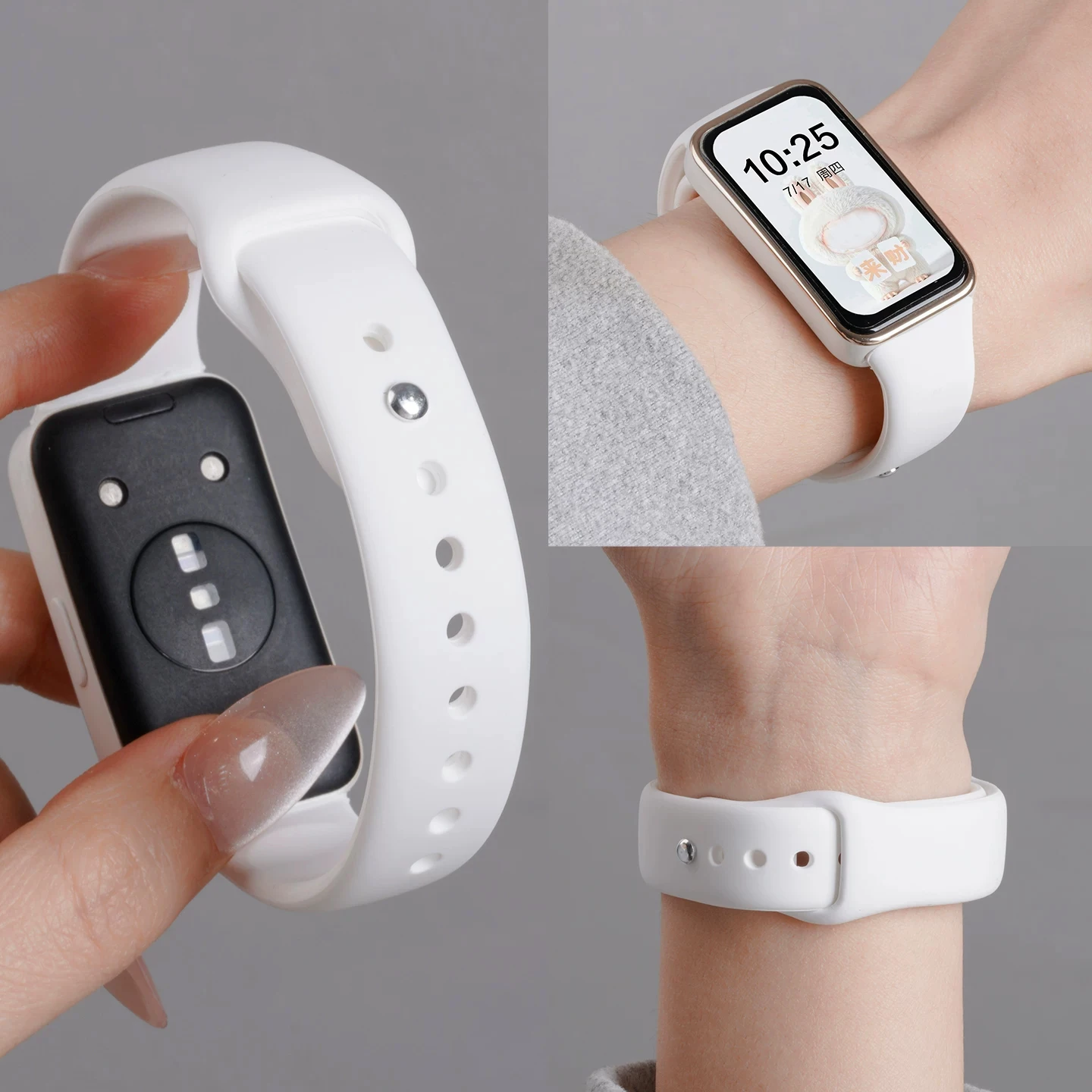 Official Sports Soft Silicone Strap For Huawei Band 11/11 Pro Bracelet Wristband For Huawei Band 11 Smartwatch Replaceable Belt