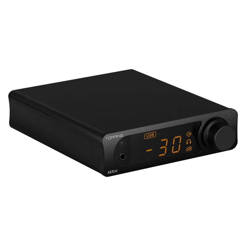 TOPPING MX3S Power amplifier Decoder Bluetooth APTX-HD DAC Headphone Amplifier AMP 62W *2 Output Power 2.1 Channel Class D