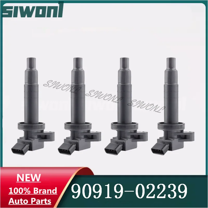 

1/4pcs High Quality 90919-02239 Ignition Coil For Toyota Corolla Celica Matrix 9091902239 90919-02262 90919 02239 90080-19015