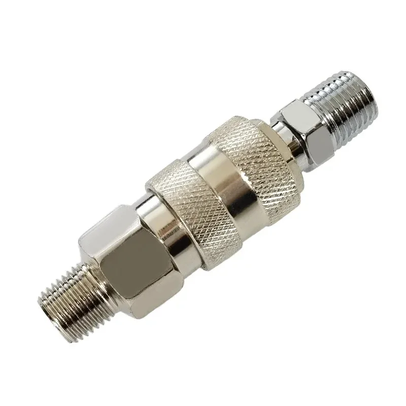 SM20 PM20 EU Type Quick Push In Connector Pneumatic Fitting High Pressure Work On Air Compressor European Standards