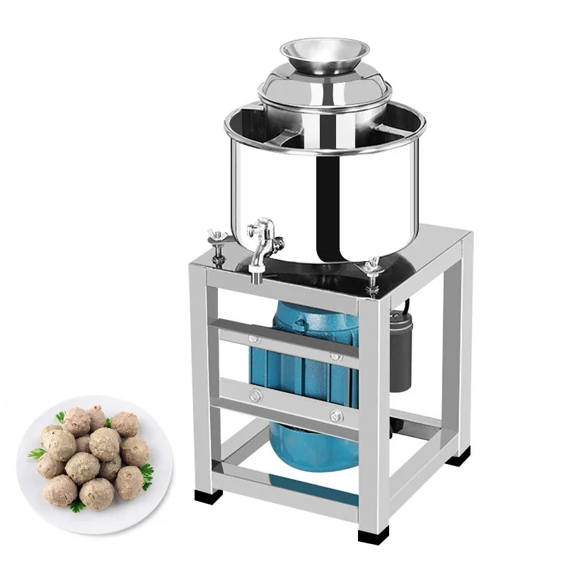 

Commercial Stainless Steel Meatball Beater Automatic Meat Vegetable Grinder Fish Pork And Beef Ball Machine