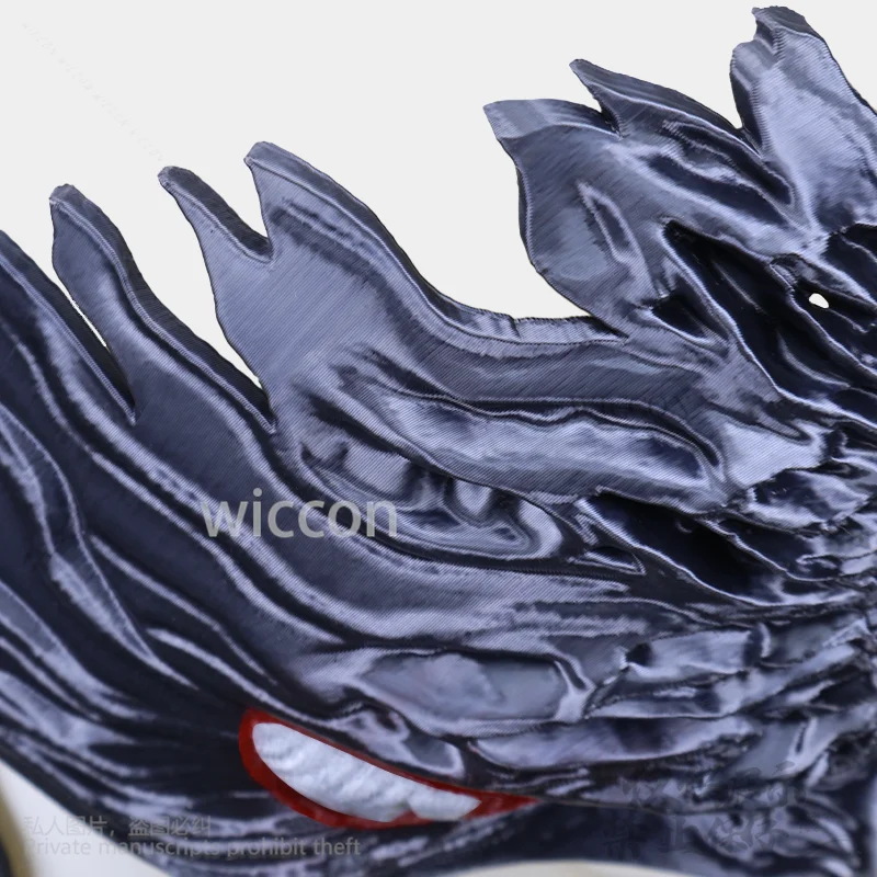 3D Hard Plastic Make Half Face Mask For Cosplay Jin Enjoji Anime DAN DA DAN Horror Costume Halloween Christmas Party Customized