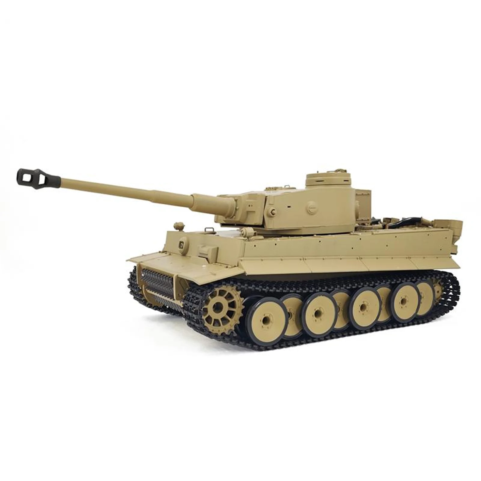1/16 Deutscher Tiger Heavy Fernbedienungstank Grundlegende/verbesserte Version mit Raucheinführung Soundeffekt Simulationsmodell RC Panzer