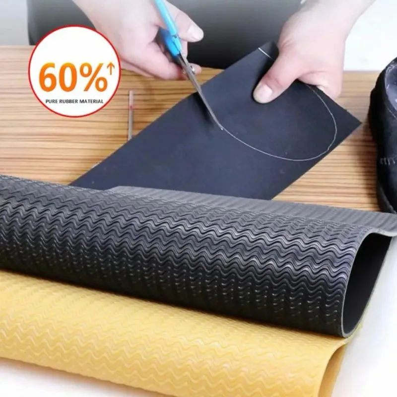 HOT Anti-slip Sticker Wearable Shoes Replaceable Pads Patch Shoe Soles Business Shoes Heel Sole Thicken Rubber Shoe Soles 2025