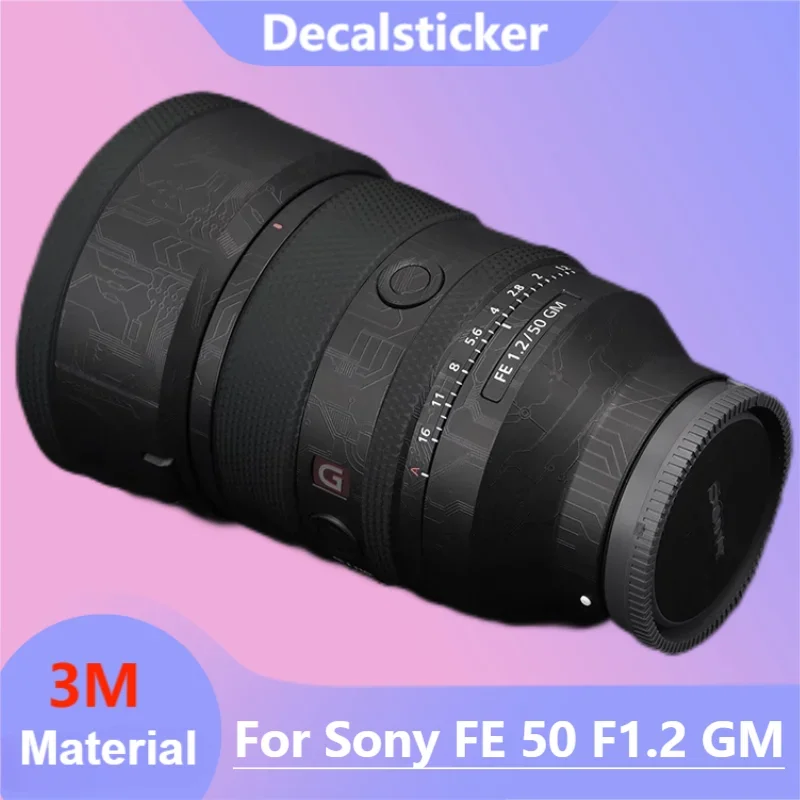 SEL50F12GM Camera Lens Sticker Coat Wrap Protective Film Body Decal Skin For Sony FE 50 F1.2 50mm 1.2 GM FE50mm F1.2GM 1.2/50