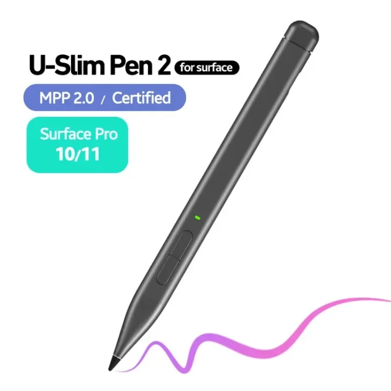 Slim pen 2 for Surface Pro 10 4096 palm rejection ink Stylus pencil for Surface Pro 11 Laptop studio 2 duo 2 ASUS HP DELL