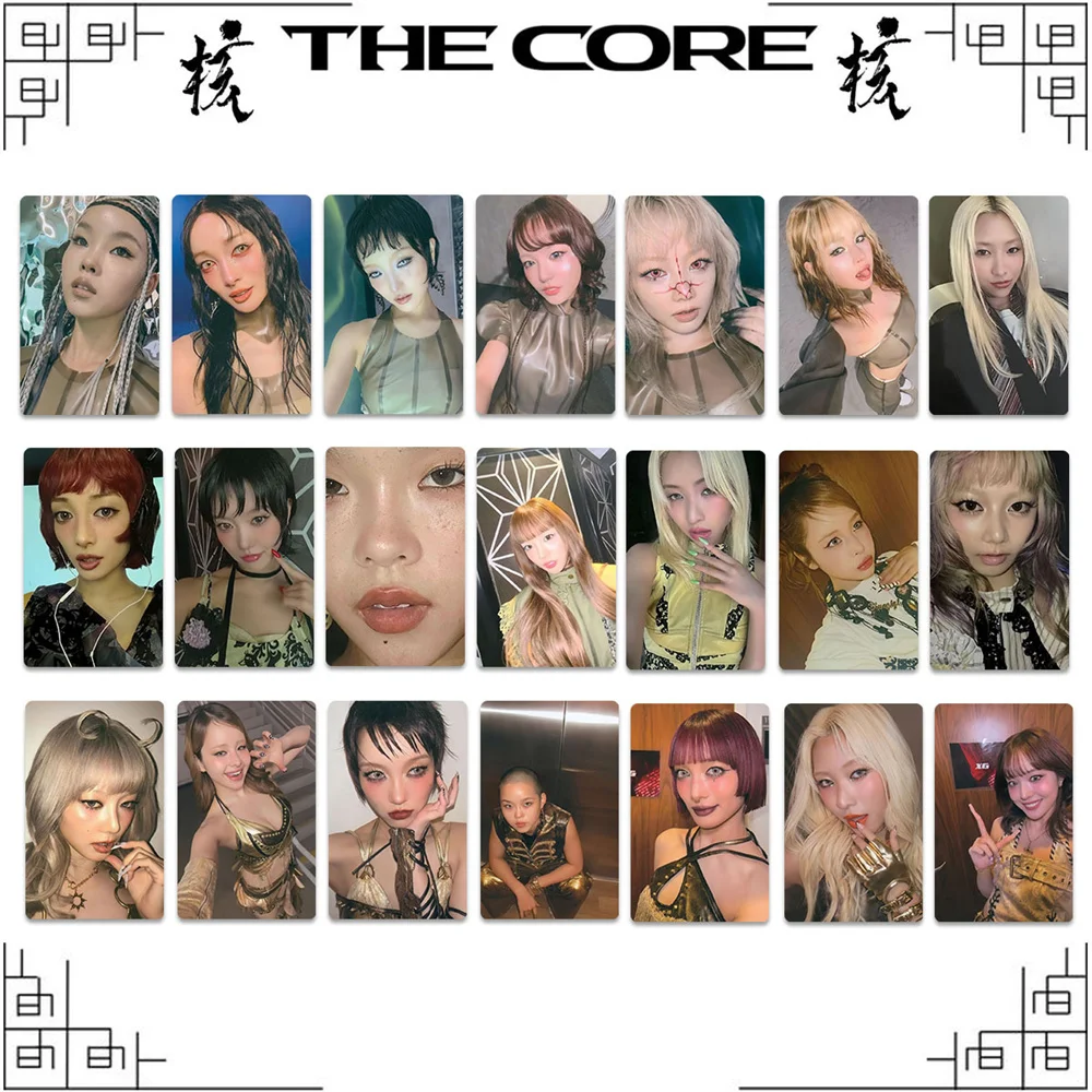 Hot Sale XG Character Prop Photocard JURIN CHISA HINATA HARVEY MAYA COCONA New Album THE CORE HD Cosplay LOMO Cards Fans Gift