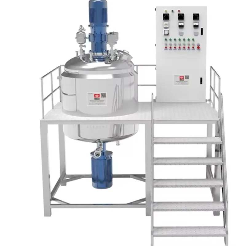 تخصيص عالية القص الخالط كريم التجميل خزان خلط مرهم فراغ استحلاب الخالط مستحلب خلاط