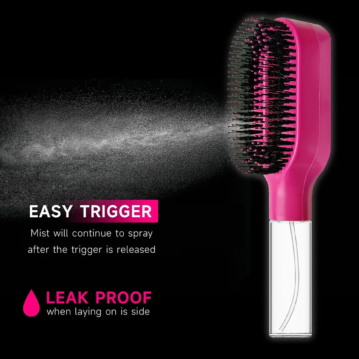 37Pcs Heatless Self Grip Hair Rollers Set No Heat Hair Curlers With Spray Styling Brush Storage Bag DIY Natural Volume Curls Hair Styling Tools For All Hair Types - view 5